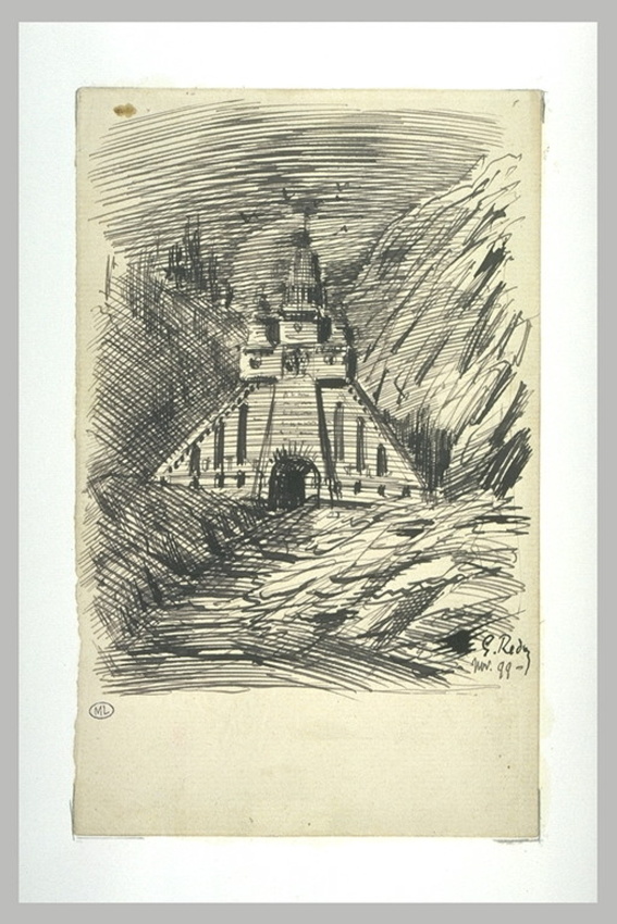 Gaston Redon - Composition fantastique
