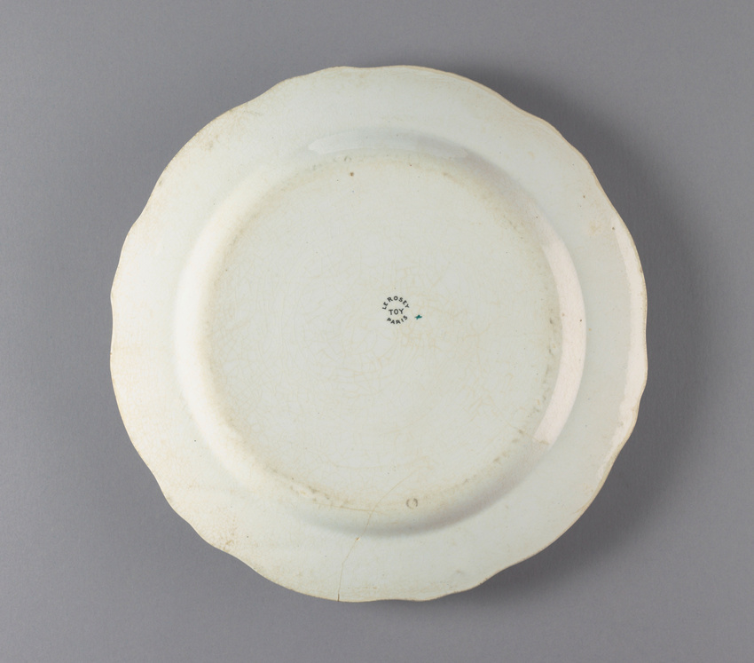 Félix Bracquemond - Assiette plate, service "Bracquemond-Rousseau"