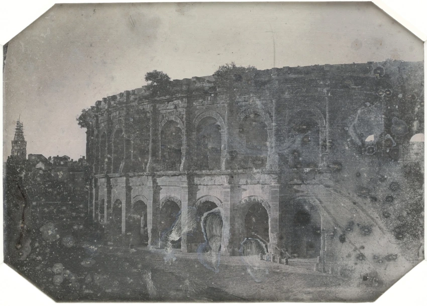 Stanislas Ratel - Les Arènes de Nîmes, vers 1846