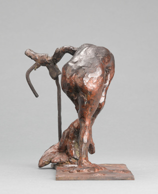 Edgar Degas - Femme se lavant la jambe gauche