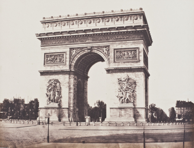 Édouard Baldus - Arc de Triomphe de l'Etoile