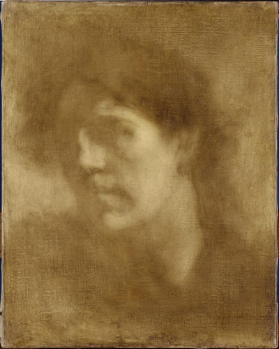 Eugène Carrière - Tête de femme