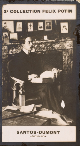 Anonyme - Alberto Santos-Dumont, aérostation