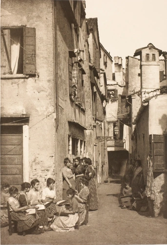 Ferdinando Ongania - Calle dell ' Angelo, San Martino del Castello