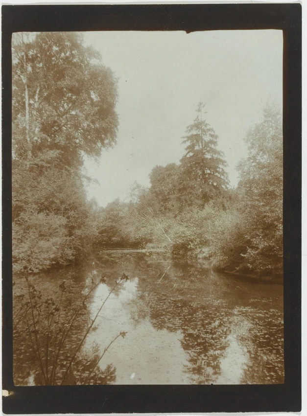 René Lalique - Parc de la Benneterie, un coin d'étang