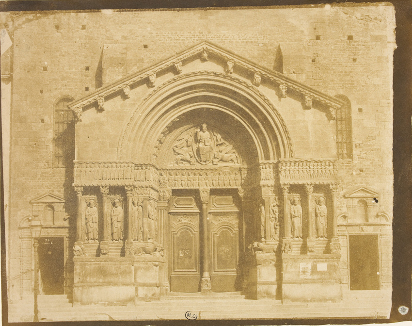 Pierre Emile Joseph Pécarrère - Portail de l'église de Saint-Trophime, Arles