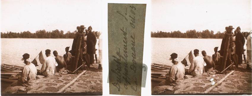 Anonyme - Dubreka, appontement de la douane, 1903