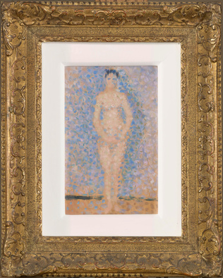 Georges Seurat - Poseuse debout, de face