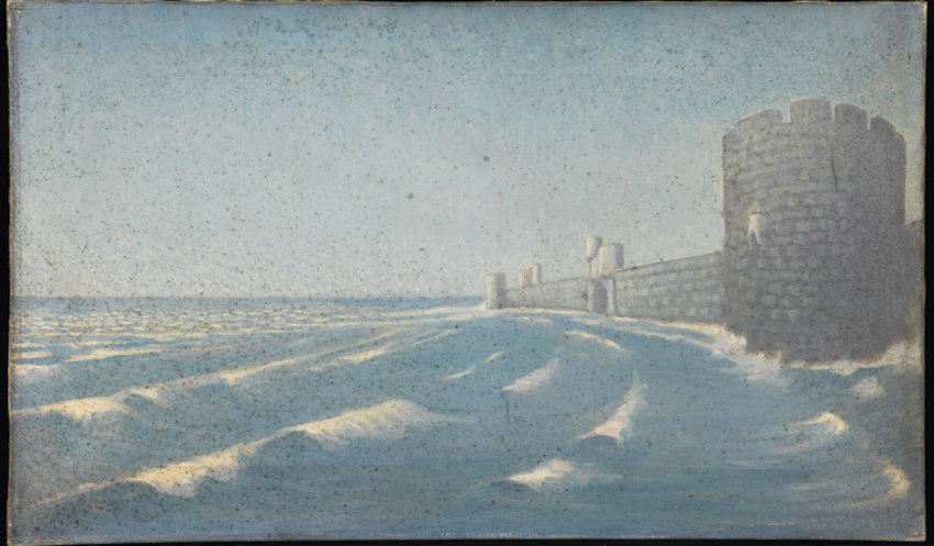 Alphonse Osbert - Embarquement des Croisés à Aigues-Mortes