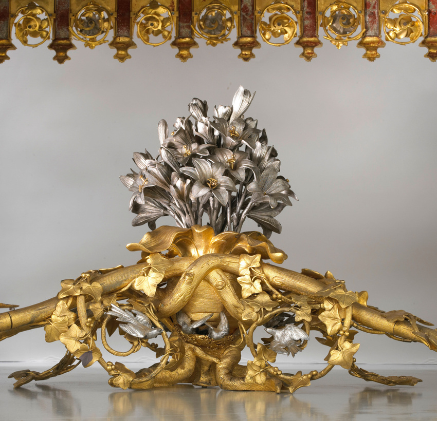 François-Désiré Froment-Meurice - Table : toilette de la duchesse de Parme
