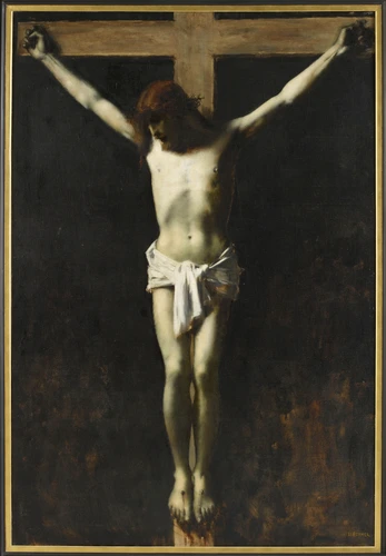 Jean-Jacques Henner - Le Christ en croix