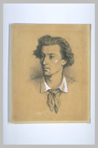 Pierre Outin - Portrait d'Eugène Meunier, dit Murer (1841-1906)