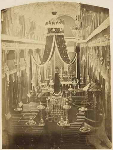 Pierre-Ambroise Richebourg - Décor funéraire de la chapelle des Invalides pour l...