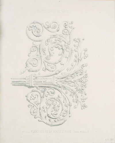 Victor Ruprich-Robert - Ferrures de la Porte Sainte-Anne