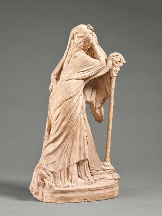 Eugène Guillaume - Jeune fille à la harpe
