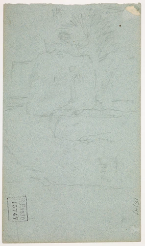 Gustave Guillaumet - Esquisse de rochers