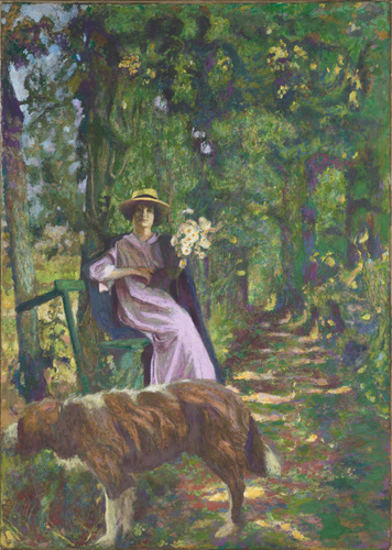 L'Allée - Edouard Vuillard | Musée d'Orsay