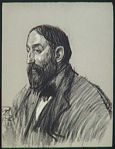 Théophile Alexandre Steinlen - Portrait de Jehan Rictus