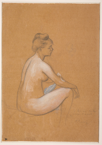 Auguste Renoir - Baigneuse assise s'essuyant les bras