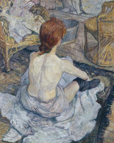 Rousse (La toilette) - Henri de Toulouse-Lautrec