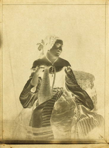 Julien Vallou de Villeneuve - Femme assise avec une cruche (modèle pour artistes...