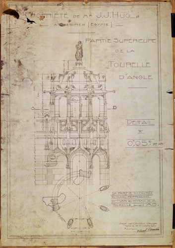 Raoul Brandon - Maison de J.J. Hug à Zamâlek, Le Caire