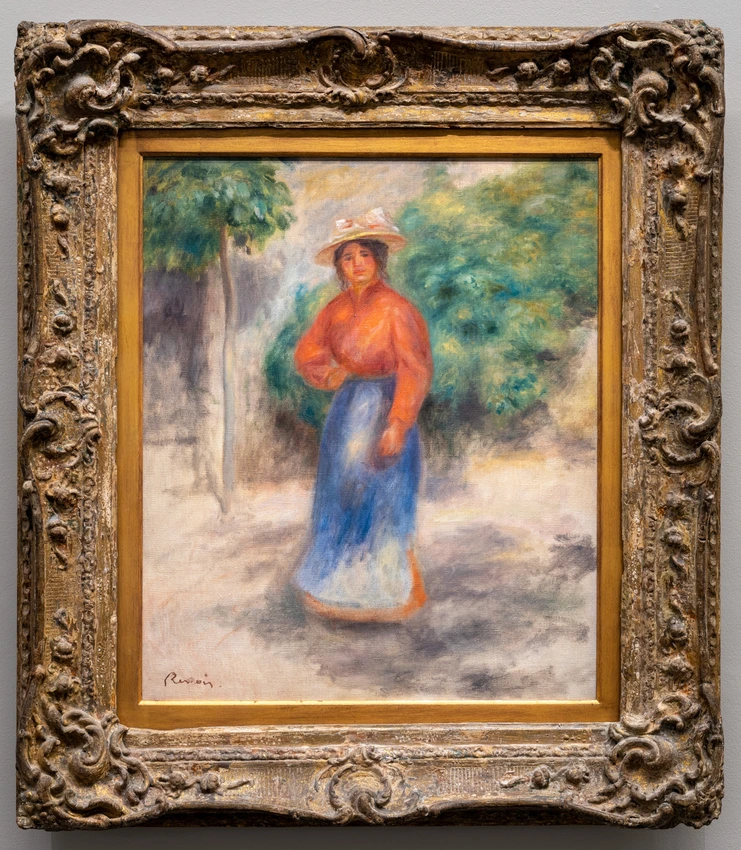 Auguste Renoir - Gabrielle au jardin