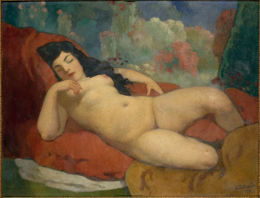 Angèle Delasalle - Femme endormie