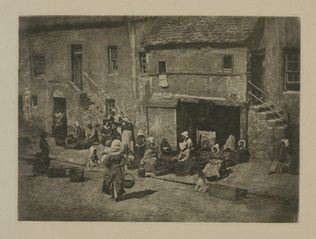 David Octavius Hill - Newhaven Fisheries. Fishergate, North Street, St Andrews
