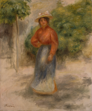 Auguste Renoir - Gabrielle au jardin