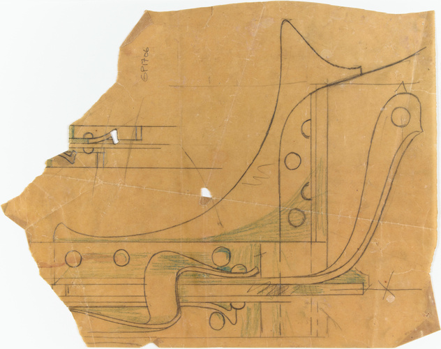Hector Guimard - Relevés d'architecture ou de décoration divers