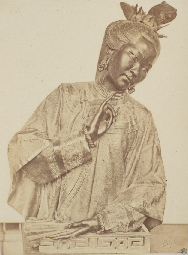 Charles Marville - "Chinoise, groupe sud-oriental, type mongolique", sculpture d...