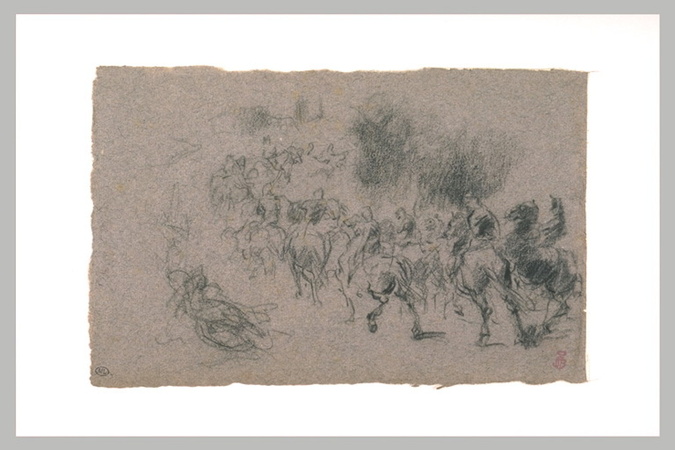 Jean-Baptiste Carpeaux - Départ de troupes