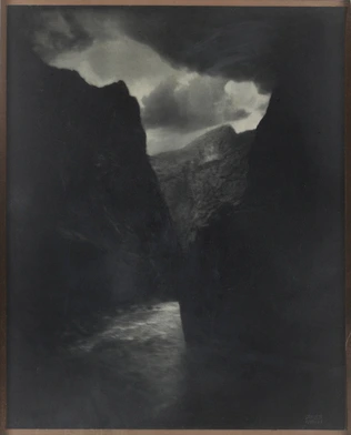 Edward Steichen - The Black Canyon