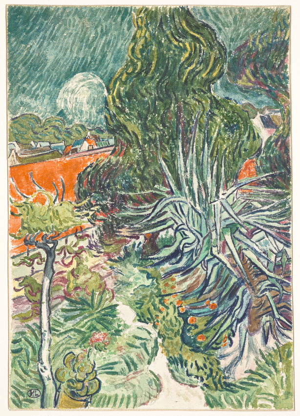 Blanche Derousse - Le jardin du Docteur Gachet à Anvers-sur-Oise