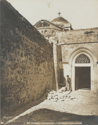 Félix Bonfils - Couvent copte à Jérusalem