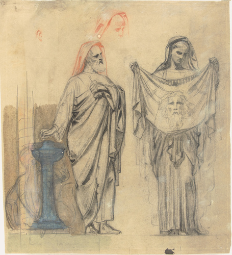 Charles Lameire - Paris, église Sainte-Marie-Madeleine, frise en mosaïque du cho...