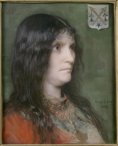 Emile Lévy - Portrait de Madame Lévy