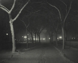 Alfred Stieglitz - Icy Night