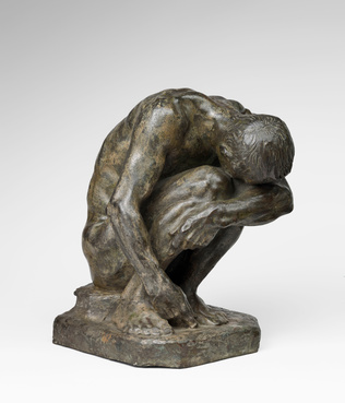 Paul Bartlett - Homme accroupi