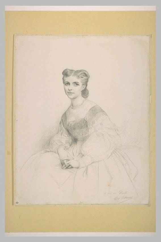 Alexandre Cabanel - Portrait de Madame Ernest Beulé