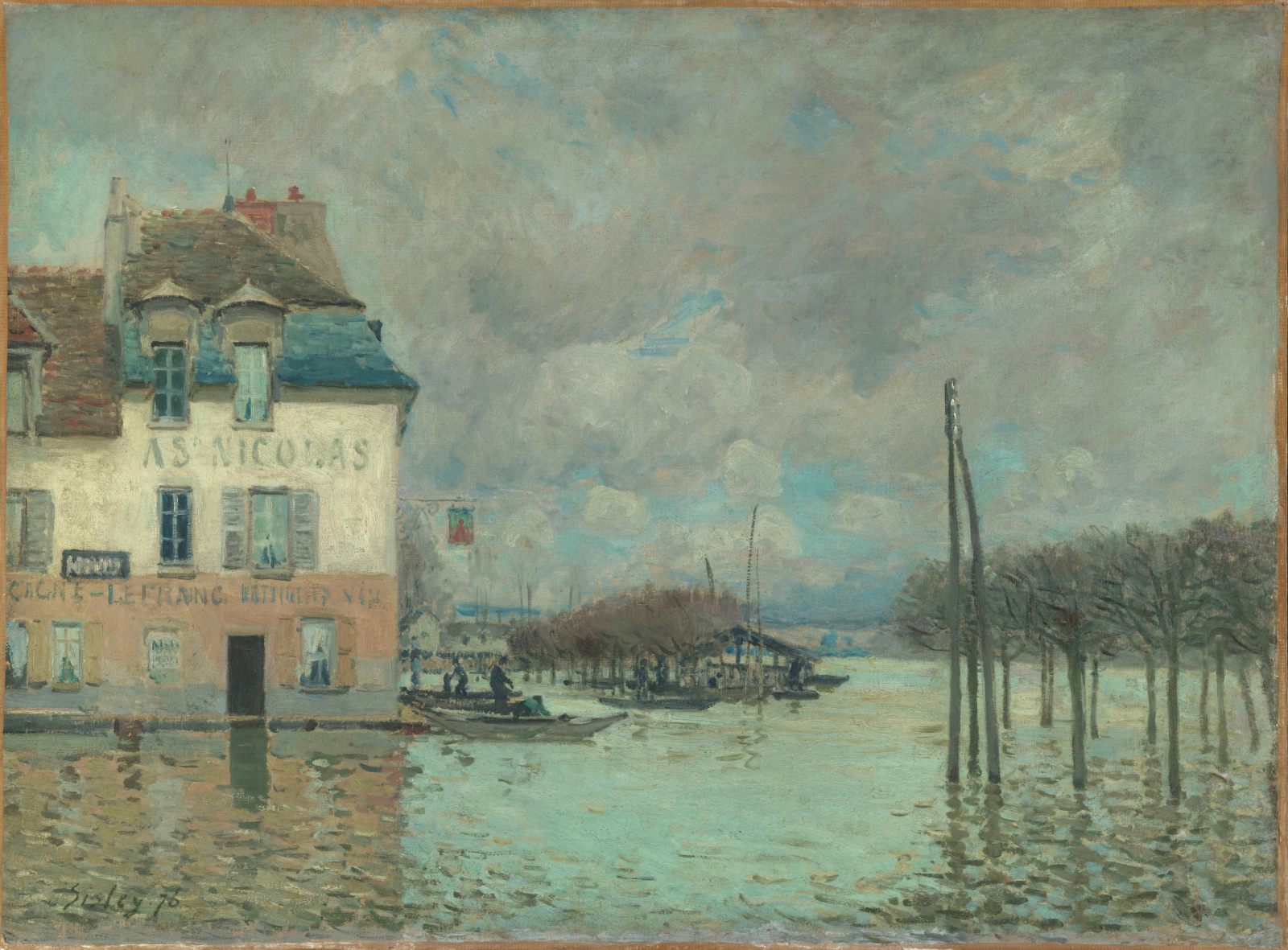 Alfred Sisley, L'inondation à Port Marly