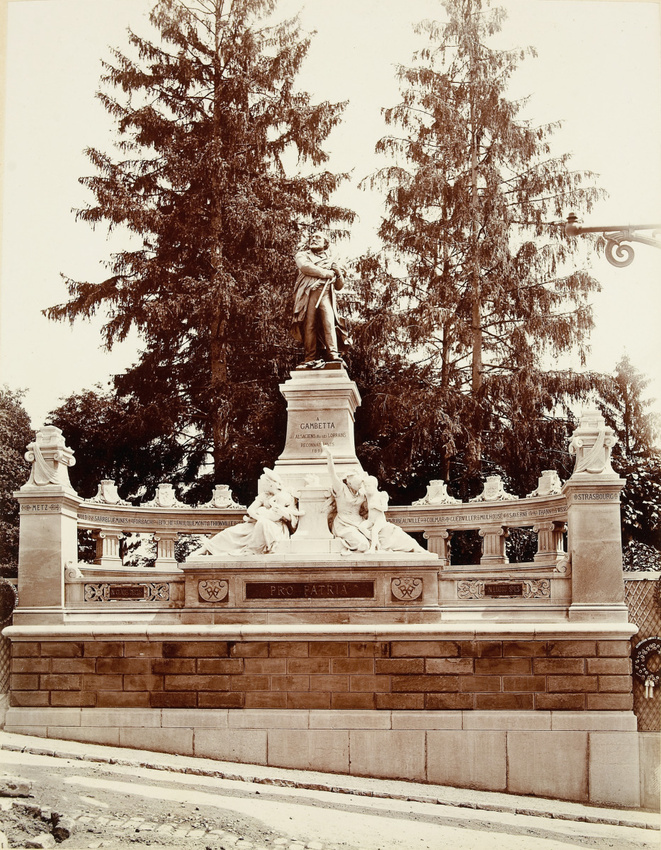 Anonyme - Monument à Gambetta élevé par les Alsaciens reconnaissants
