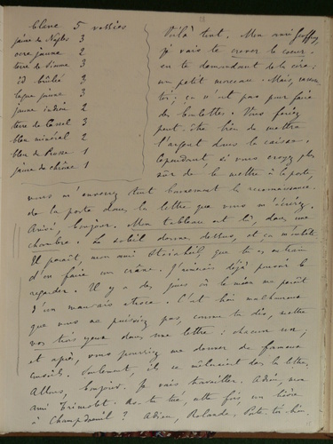 Charles-François Daubigny - 14 octobre 1839, Le Bourg d'Oysans, sans destinatair...