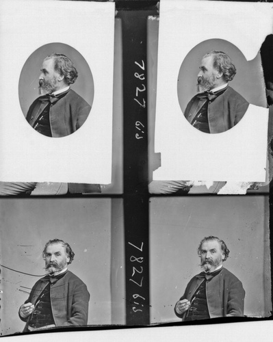 Anonyme - Deux portraits de Auguste Fannière (1818-1900)