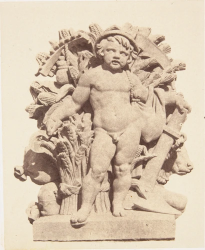Edouard Baldus - "La Moisson", sculpture de Georges Jacquot, décor du palais du ...