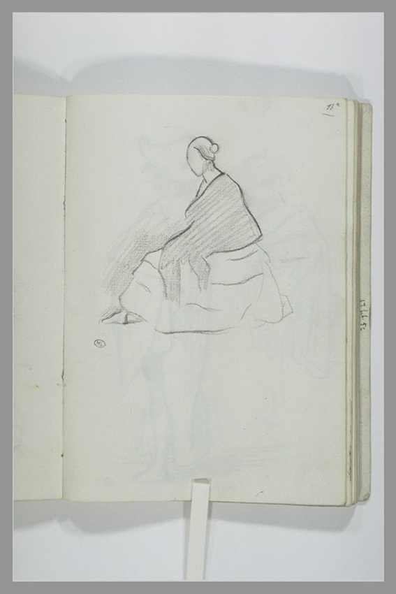 Alfred Dehodencq - Femme assise