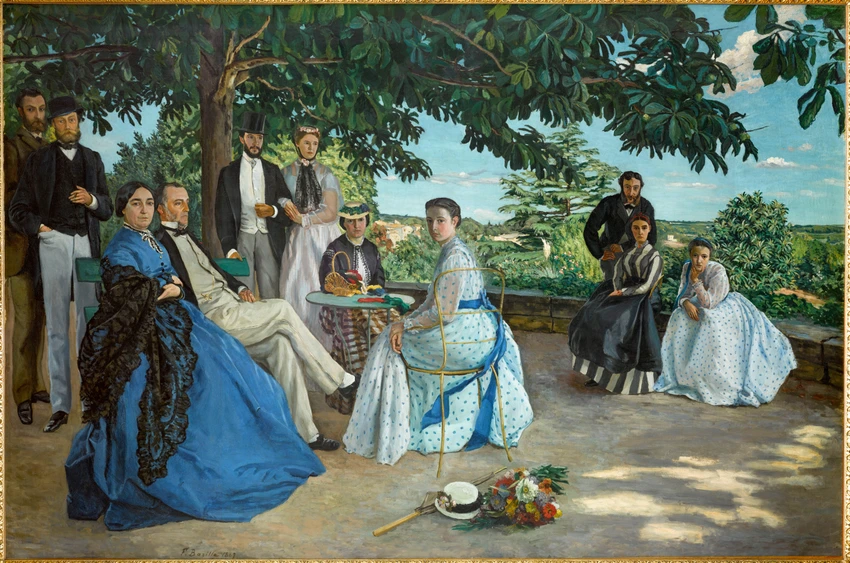 Frédéric Bazille - Réunion de famille