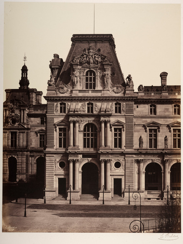 Édouard Baldus - Louvre, pavillon Turgot