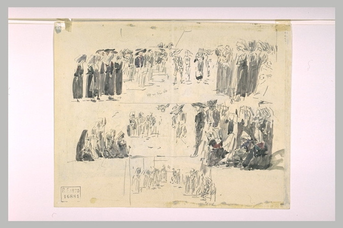 La Rade de Villefranche - Eugène Boudin | Musée d'Orsay